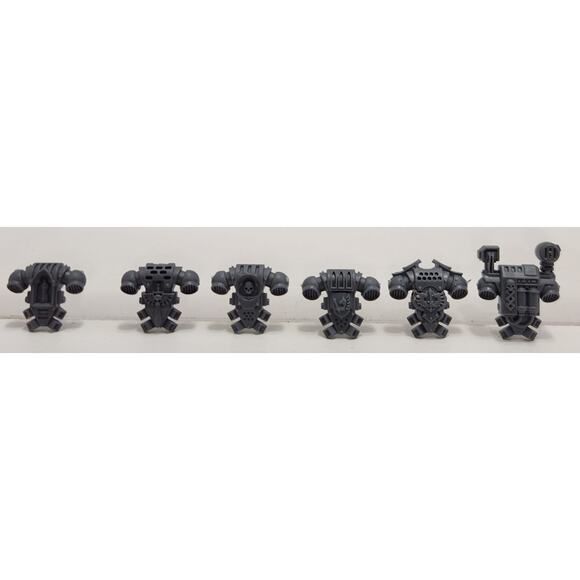 Warhammer 40K Ravenwing Command Squad Dark Knights Set Of 6 Backpacks - Picture 1 of 3